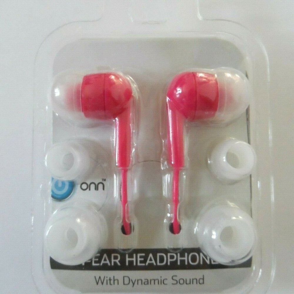 Bundle of 5 (Five) onn. Basic In-Ear Headphone Earbuds